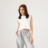 WIDE LEG MUSLIN TROUSER
